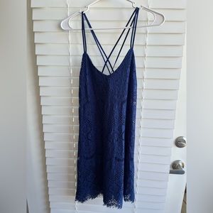 Navy Blue Dress